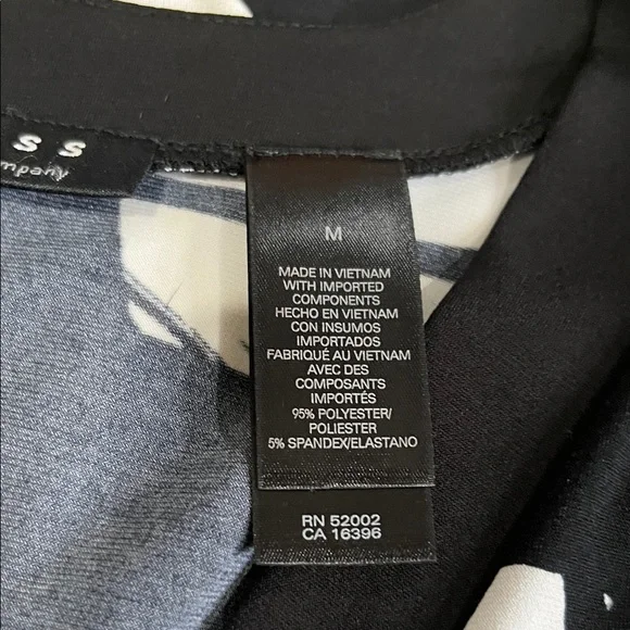 Axcess Black and White Dress - Picture 10 of 11